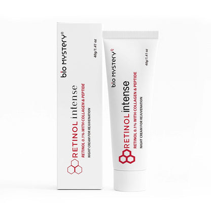 Unleashing the Power of Retinol: Why Bio Mystery Retinol Intense Cream 0.1% is Your Ultimate Nighttime Skincare Solution ( 40g )
