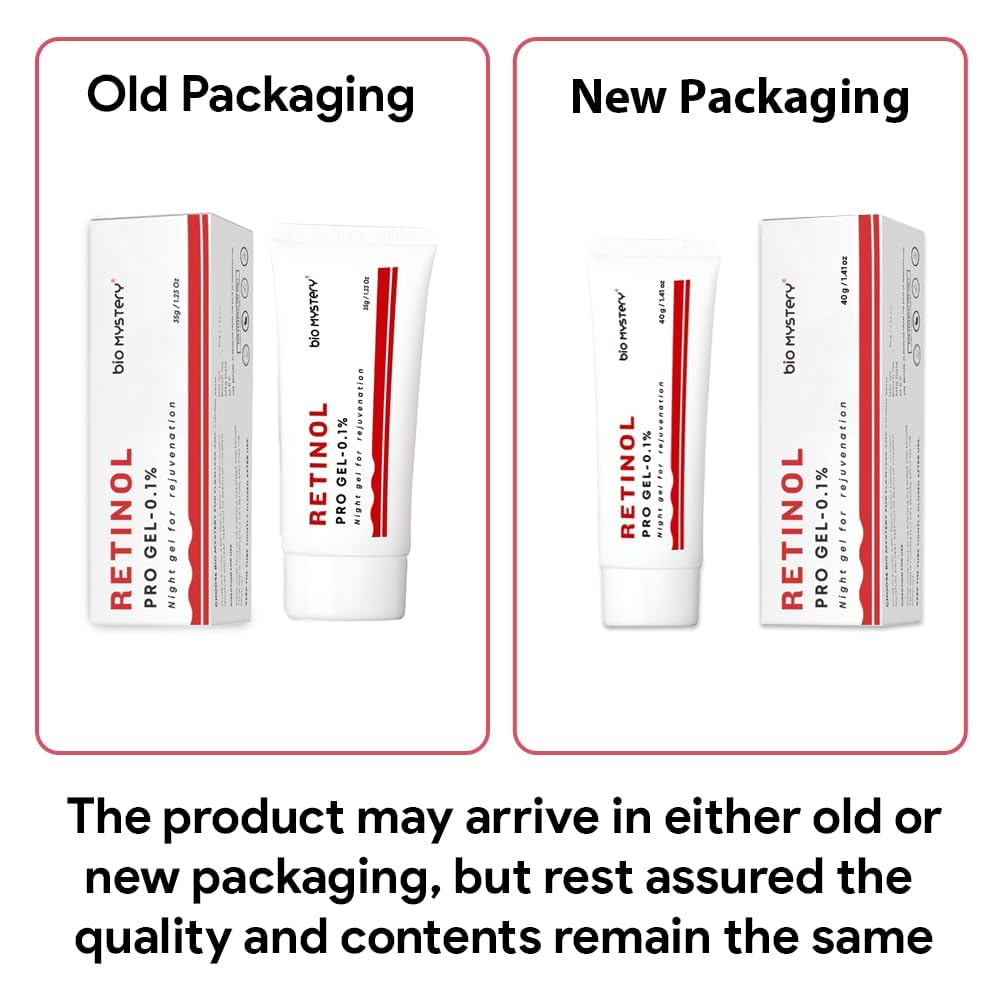 Retinol Pro Gel 0.1%: The Ultimate Night-Time Skincare Solution for Acne, Wrinkles & Dark Spots( 40g )