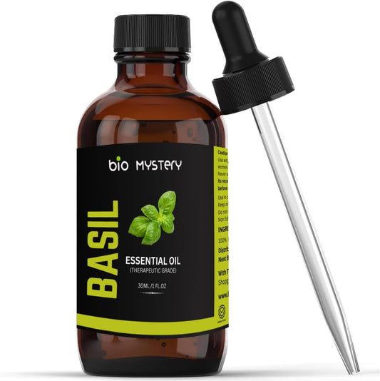 Pure Basil Essential Oil 30ml (1.0 Ounce)