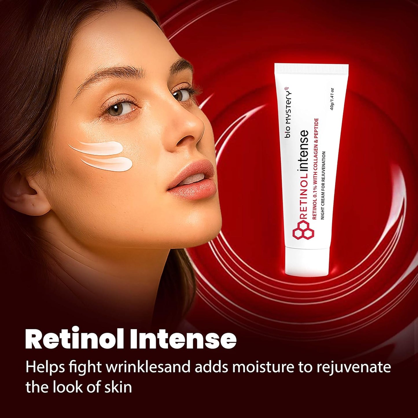 Unleashing the Power of Retinol: Why Bio Mystery Retinol Intense Cream 0.1% is Your Ultimate Nighttime Skincare Solution ( 40g )