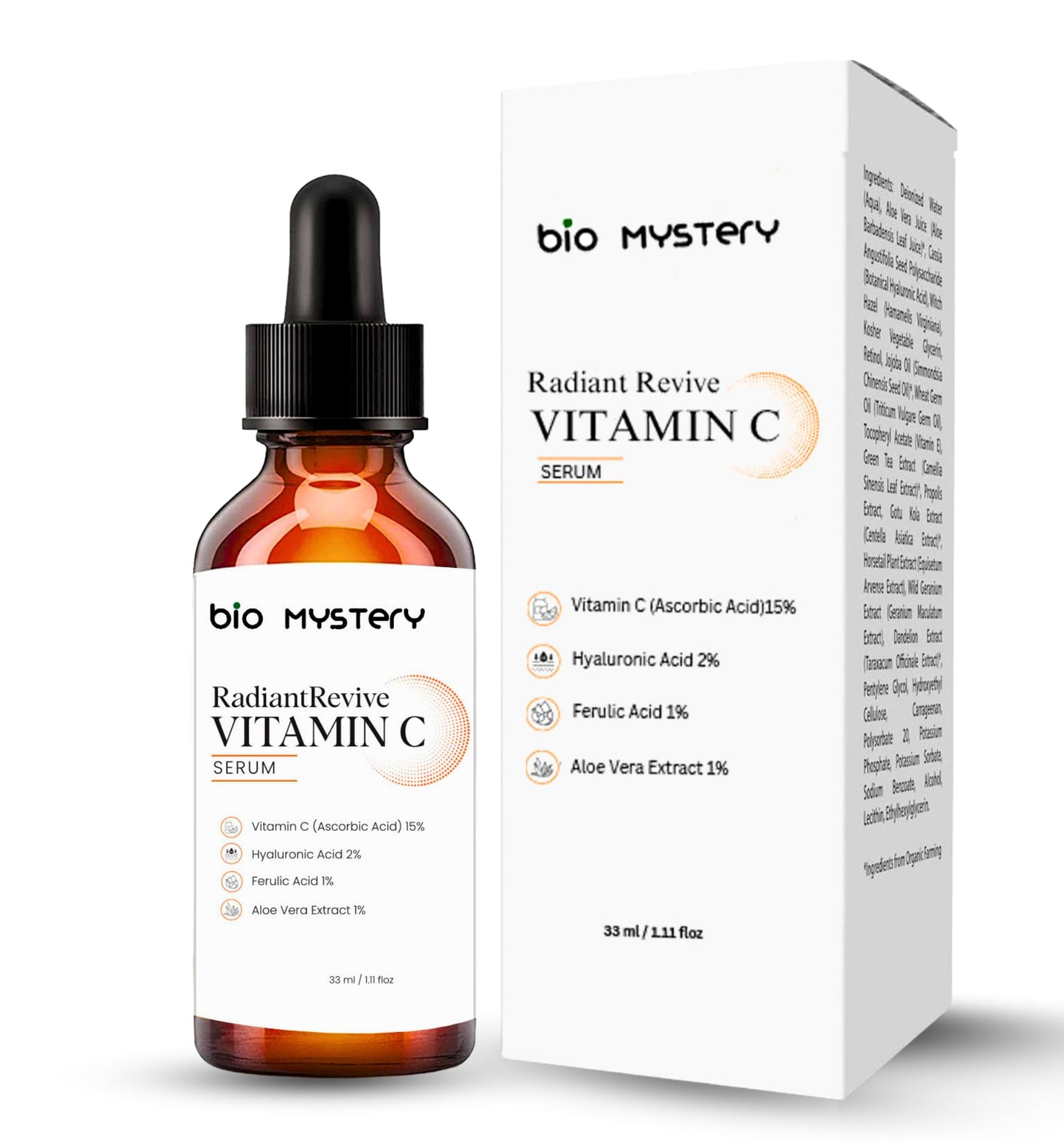 Retinol Radiant Revive Vitamin-C Face Serum 33ml