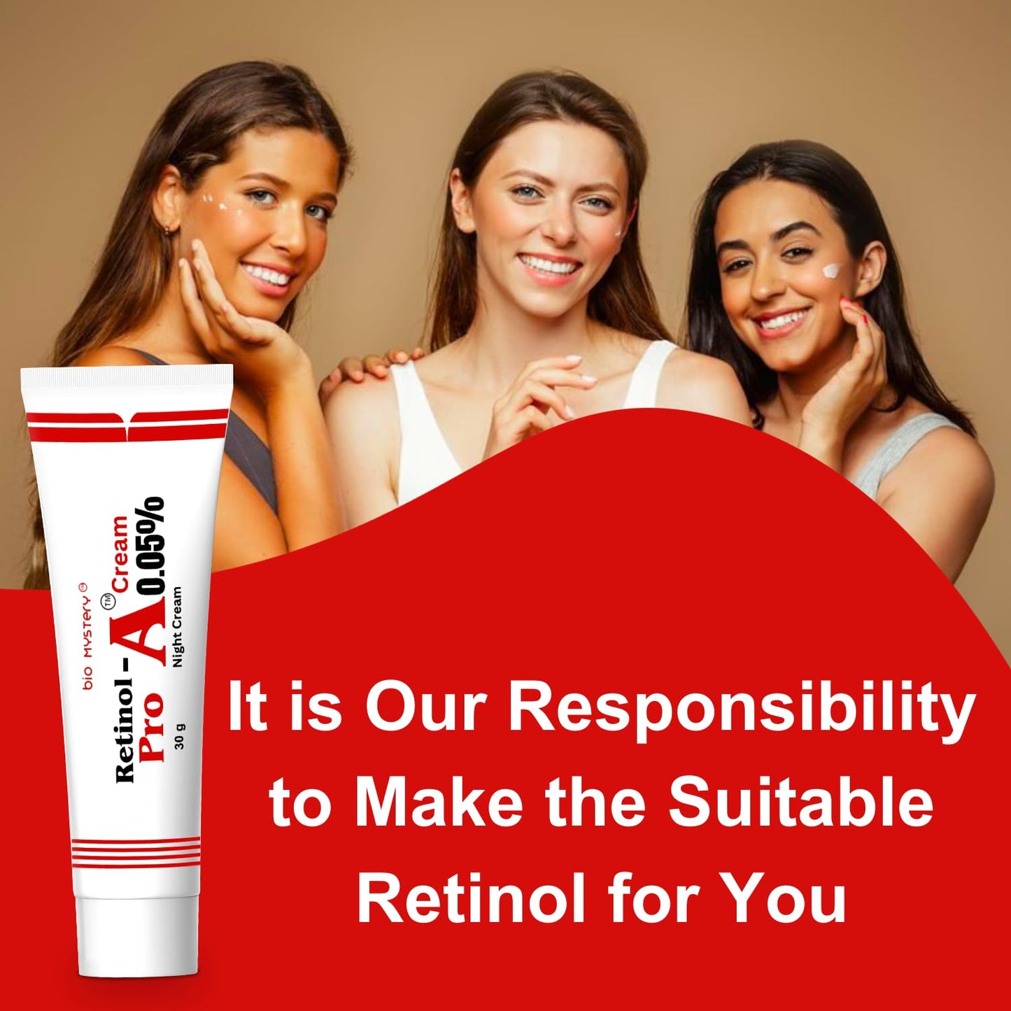 Retinol Pro Night Cream 0.05% 30 Gram