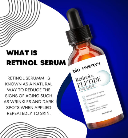 Retinol & Peptide Face Serum 33ml